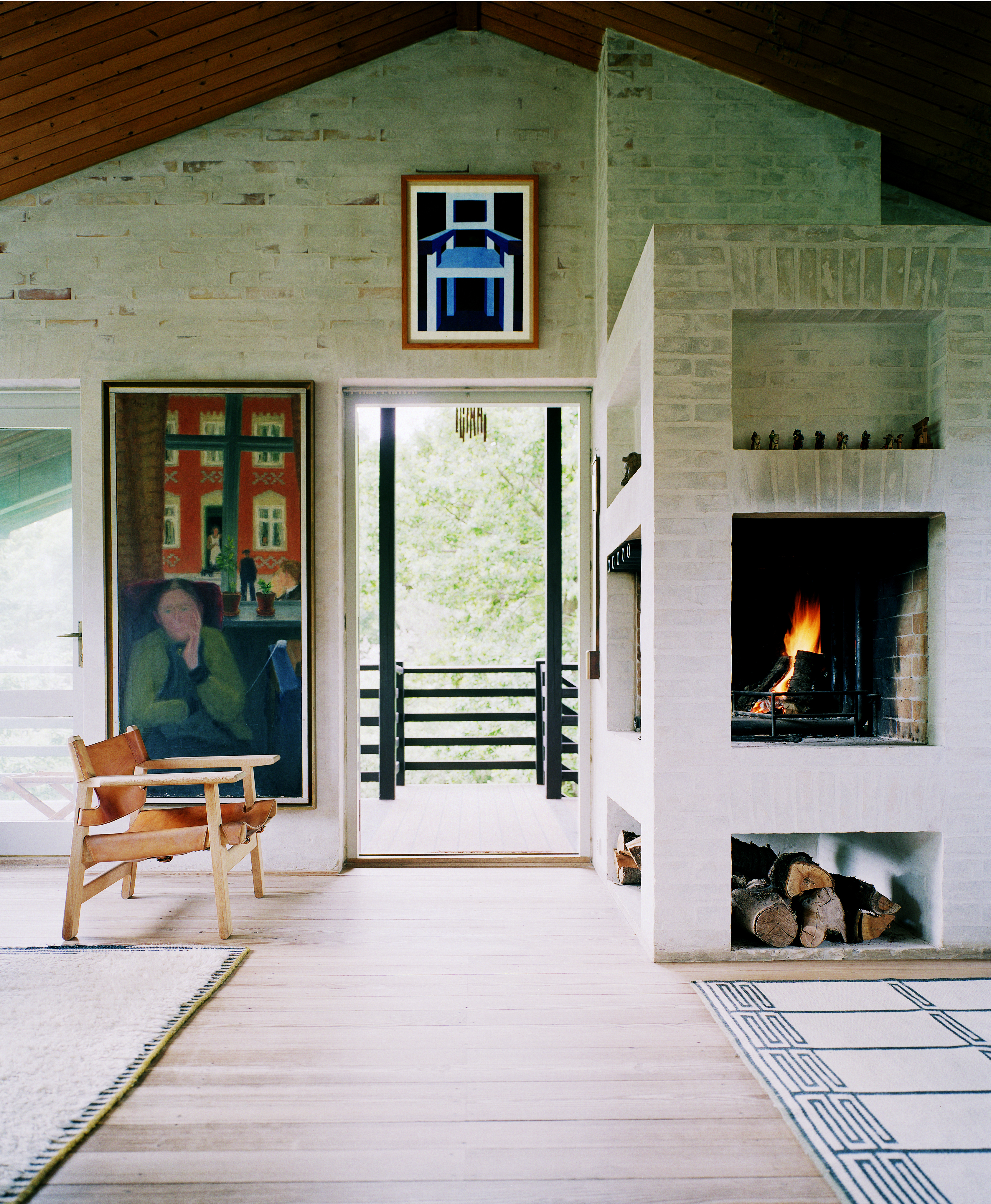 The clear design language of the danish designer børge mogensen ... Stue spansk