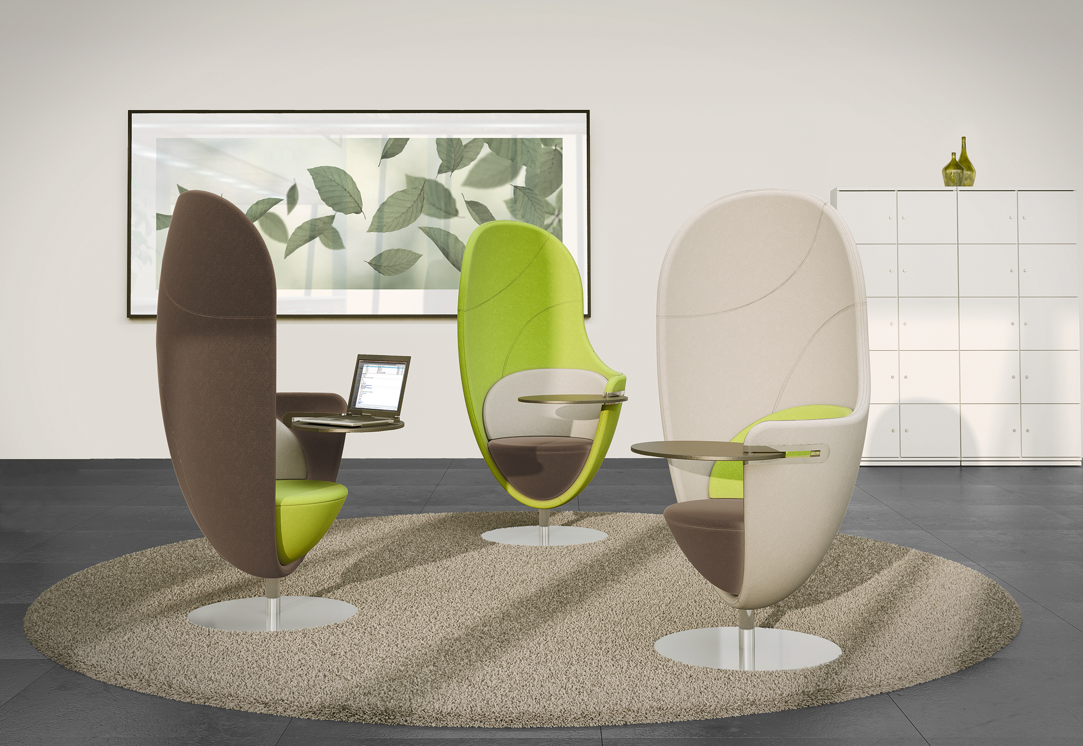 NET.WORK.PLACE lounge chair by König + Neurath | STYLEPARK