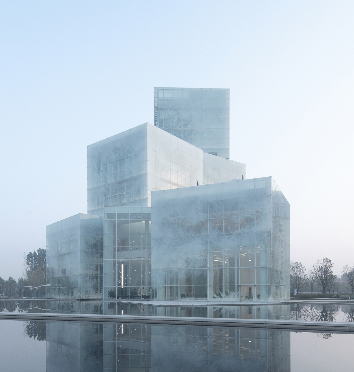 Architectural landmark: the Xinxiang Cultural Tourism Center