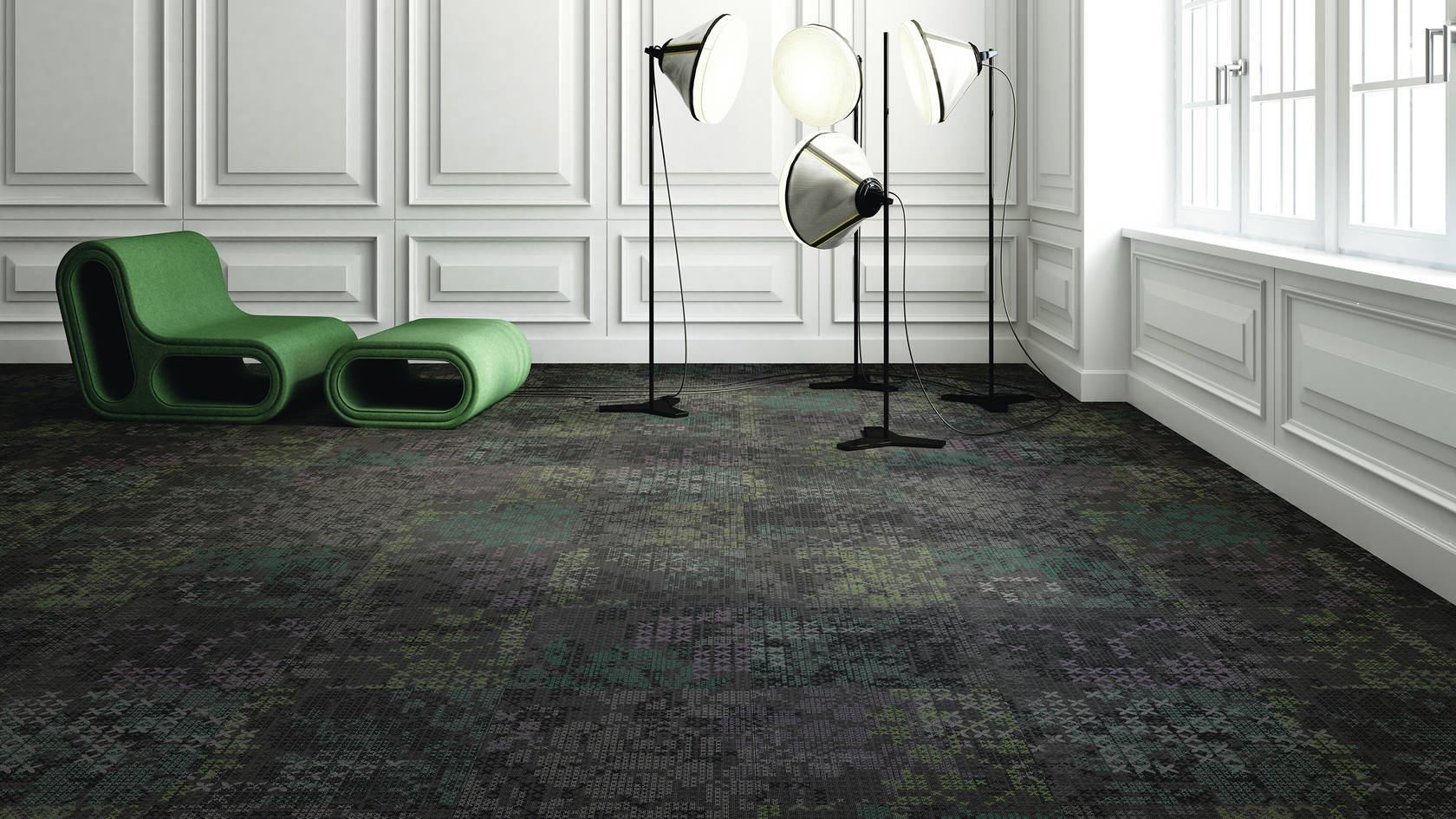 Geneva carpet tile by OBJECT CARPET STYLEPARK