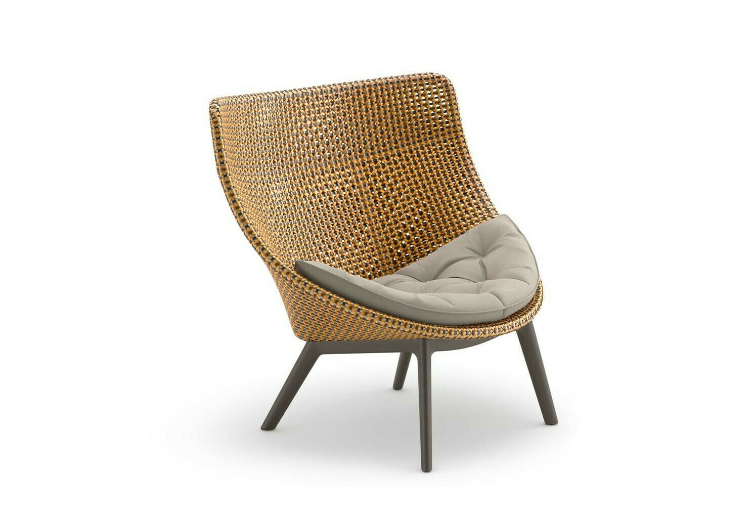 MBRACE wing chair aluminum base by DEDON STYLEPARK