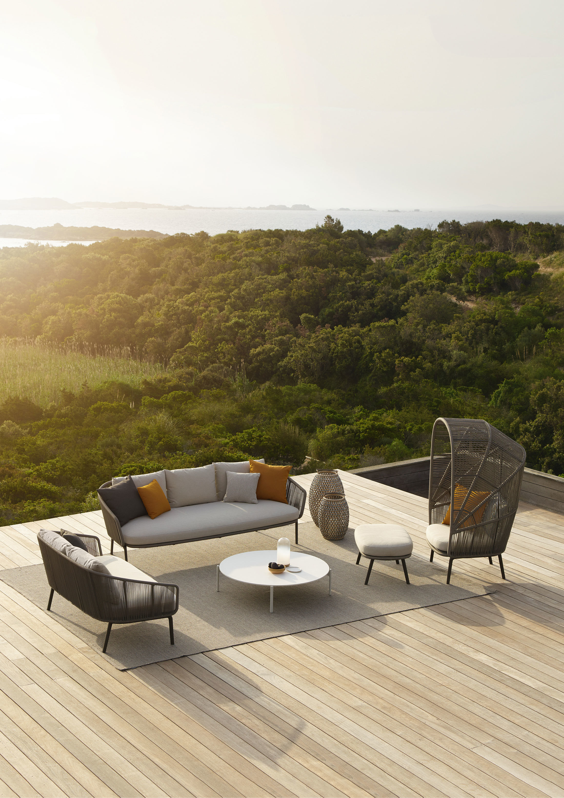 ascension living and outdoors on Rilly 2 Seater By Dedon Stylepark