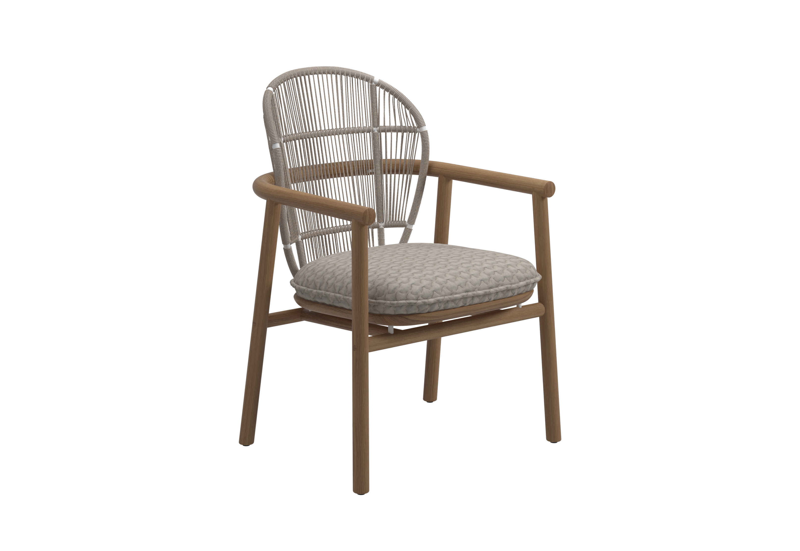 Fern Dining Chair with Arms by Gloster Furniture STYLEPARK