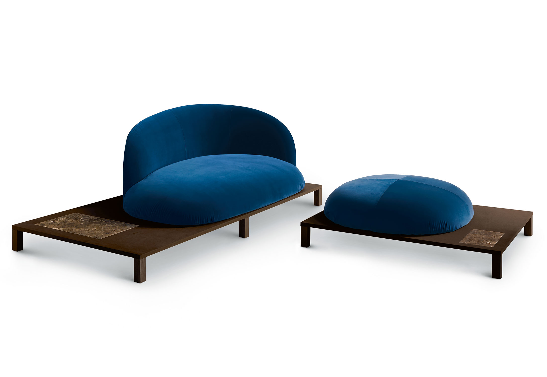 Bonsai Sofa With Wooden Base By Arflex Stylepark