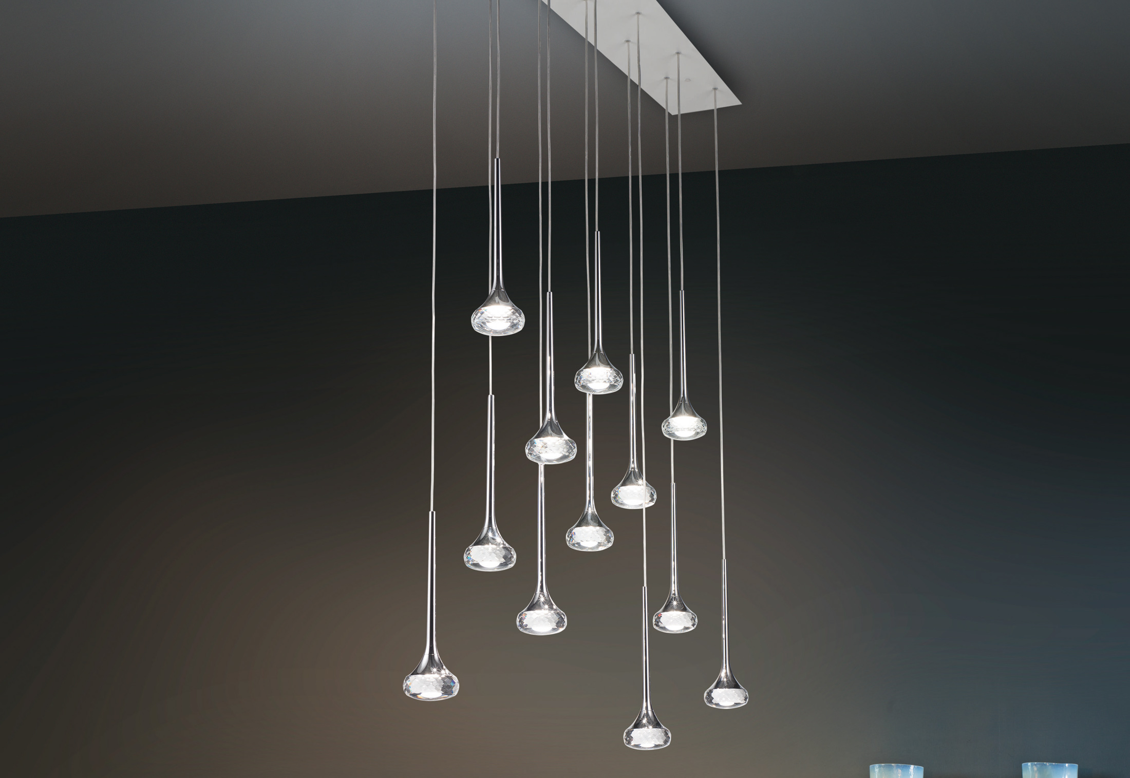 Fairy Pendant Lamp 12 Straight By Axolight Stylepark Fairy Pendant Lamp 12 Straight