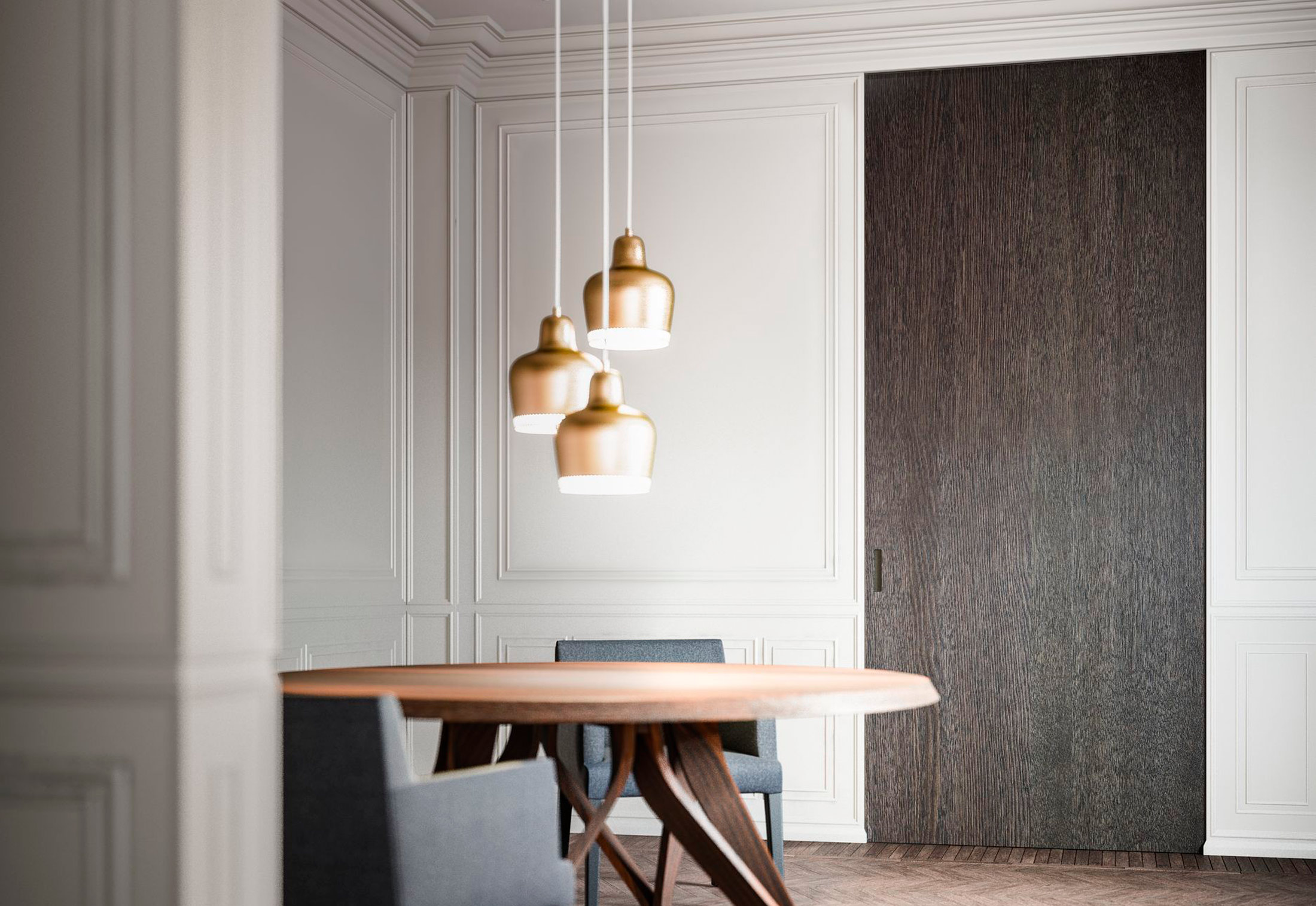 Marea | Innenlaufende Schiebetür von LINVISIBILE | STYLEPARK