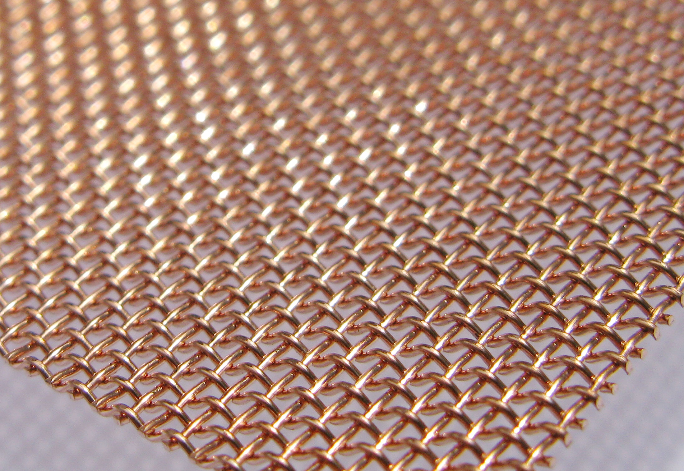 Copper Wire Mesh by Weisse & Eschrich STYLEPARK