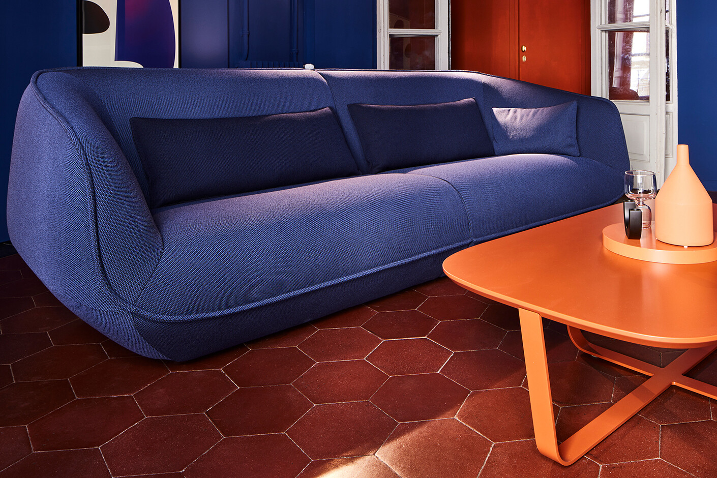 Comfort in contrast "NOOK" collection by jehs+laub for COR STYLEPARK