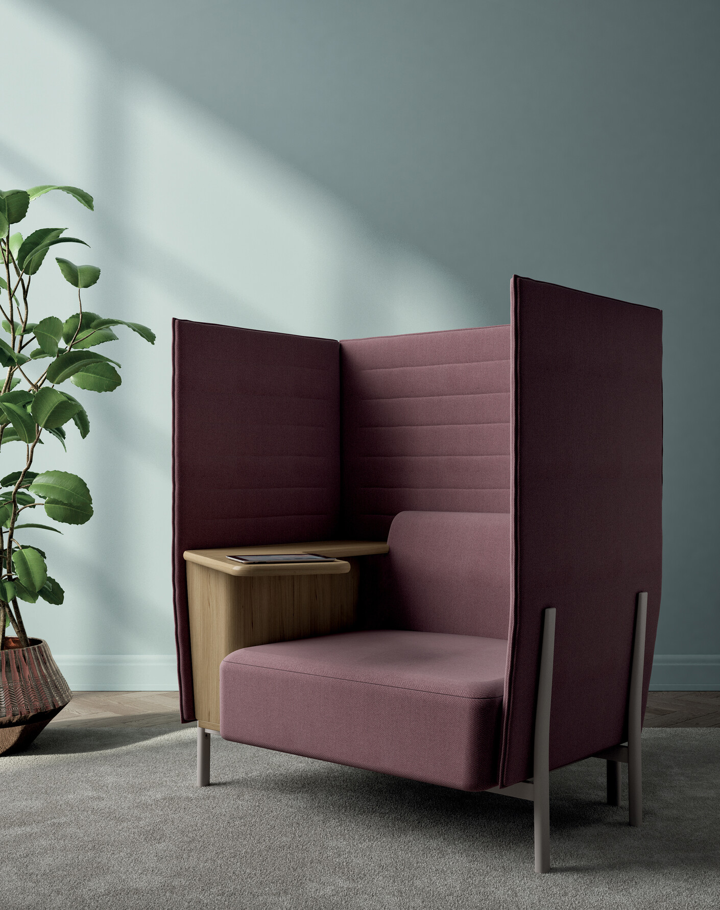 eleven high back work