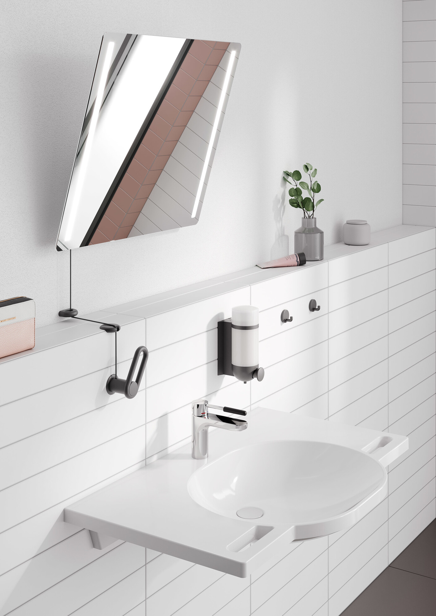 LED-Kippspiegel basic