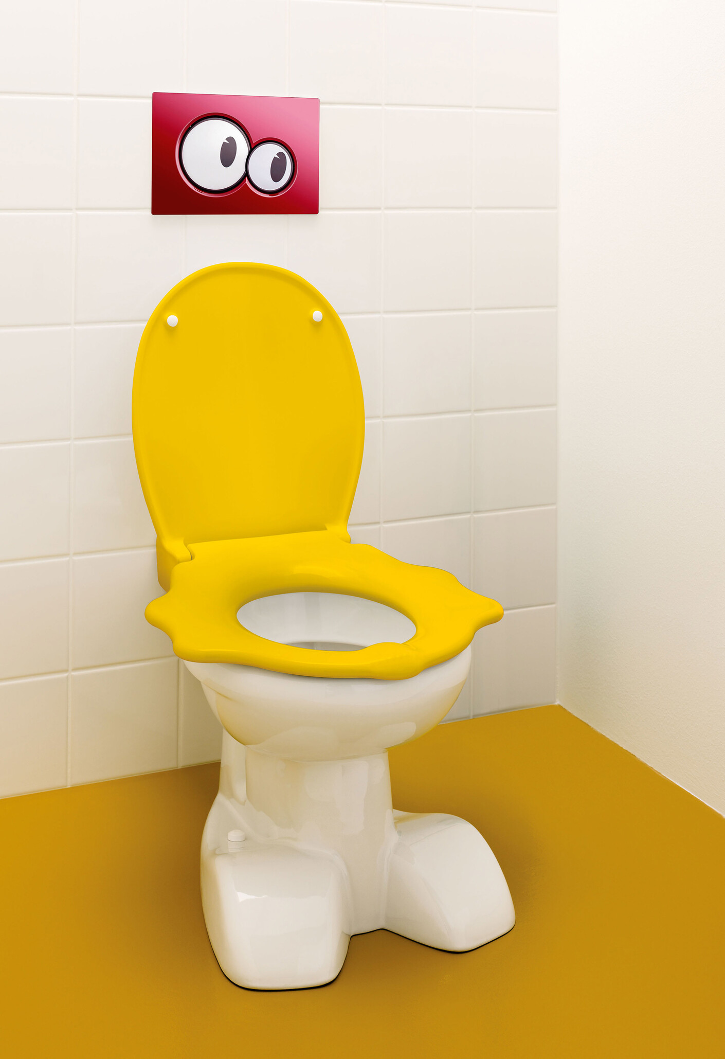 Geberit Bambini Stand-WC Löwentatzendesign