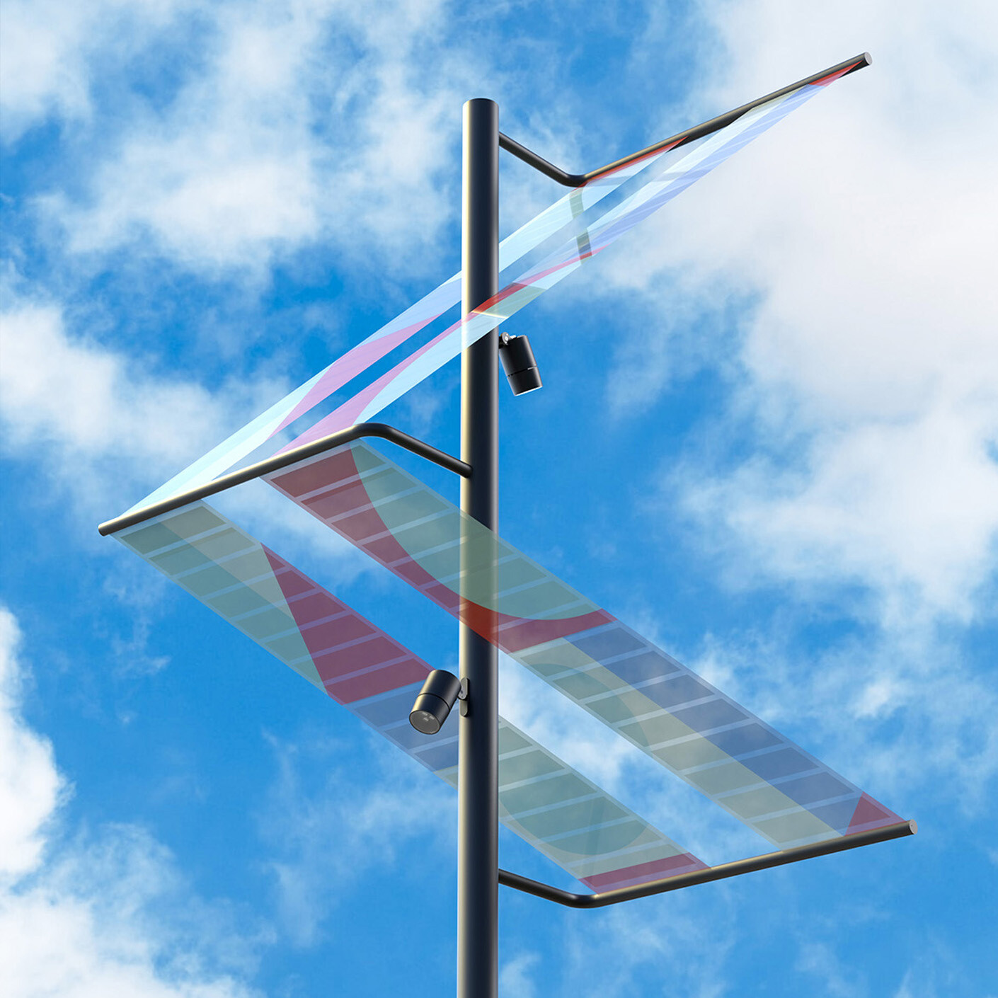 Sunbeams for the cityscape