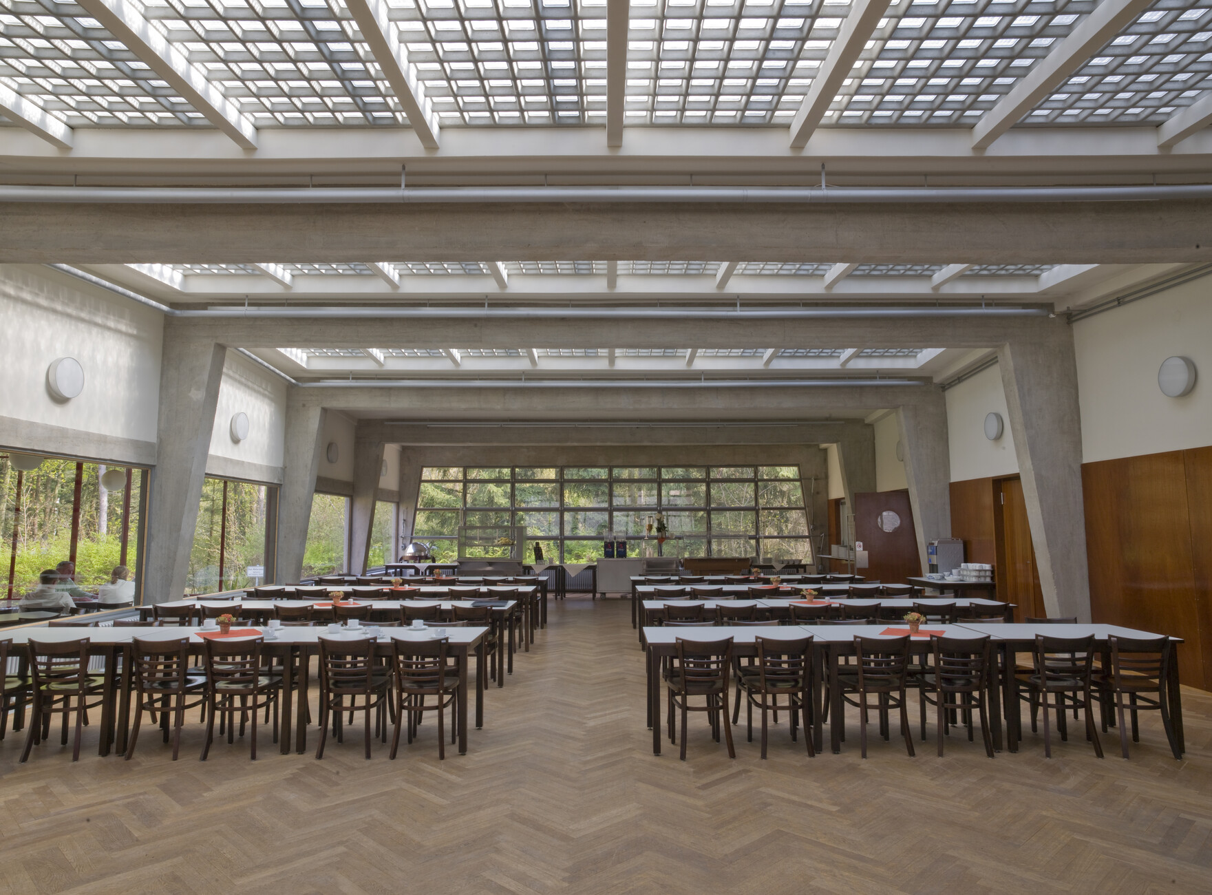 Bundesschule des ADGB, Bernau, Hannes Meyer, Speisesaal, Weltkulturerbe