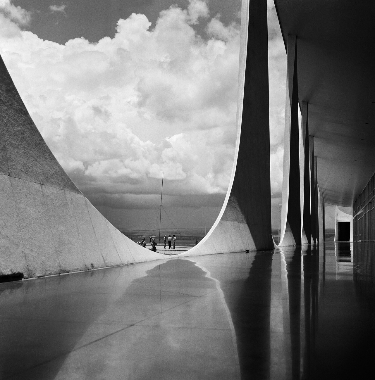 Der Alvorada-Palast in Brasília, Marcel Gautherot, Oscar Niemeyer