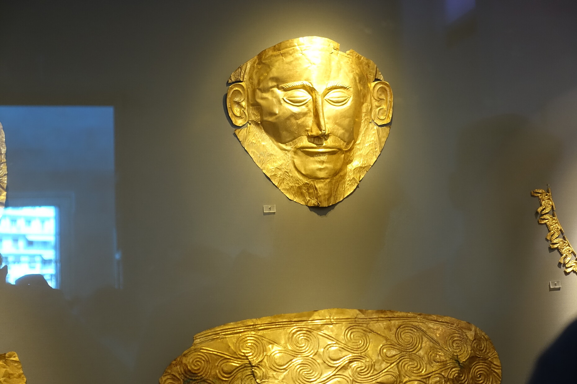 Antike Maske, Archäologisches Nationalmuseum, Athen