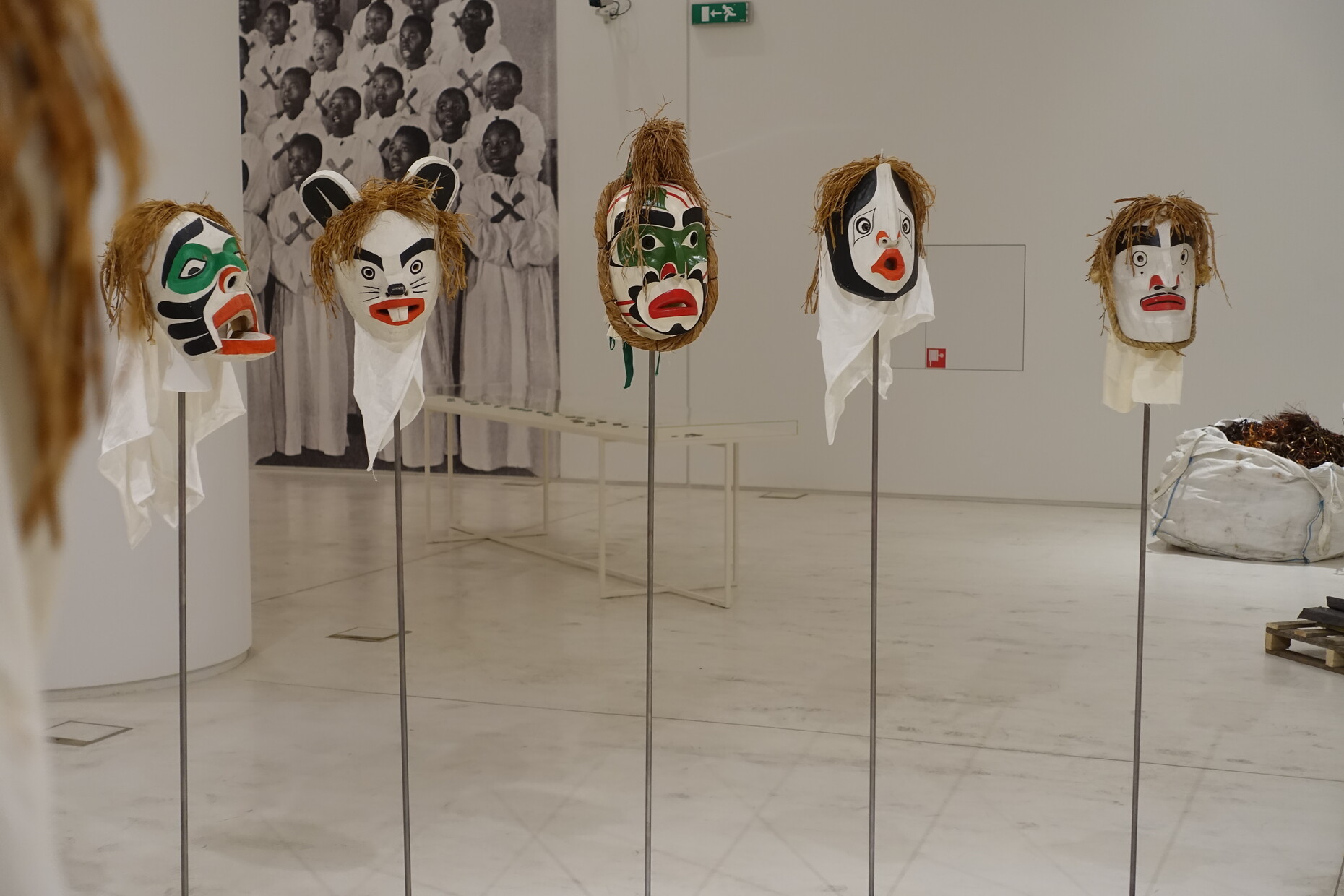 Masken von Beau Dick, Documenta 14, Athen