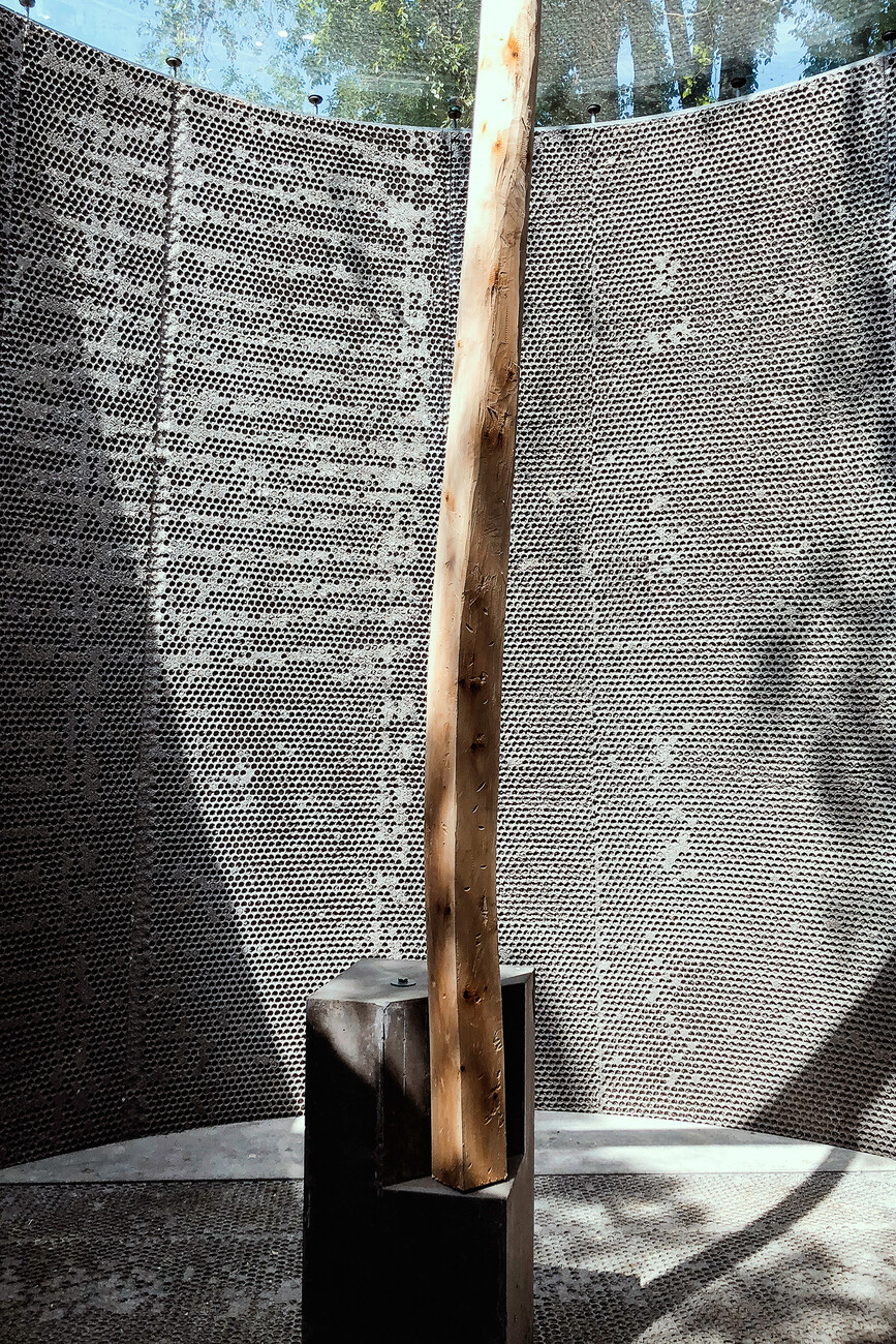 Chapel by Smiljan Radio, interior