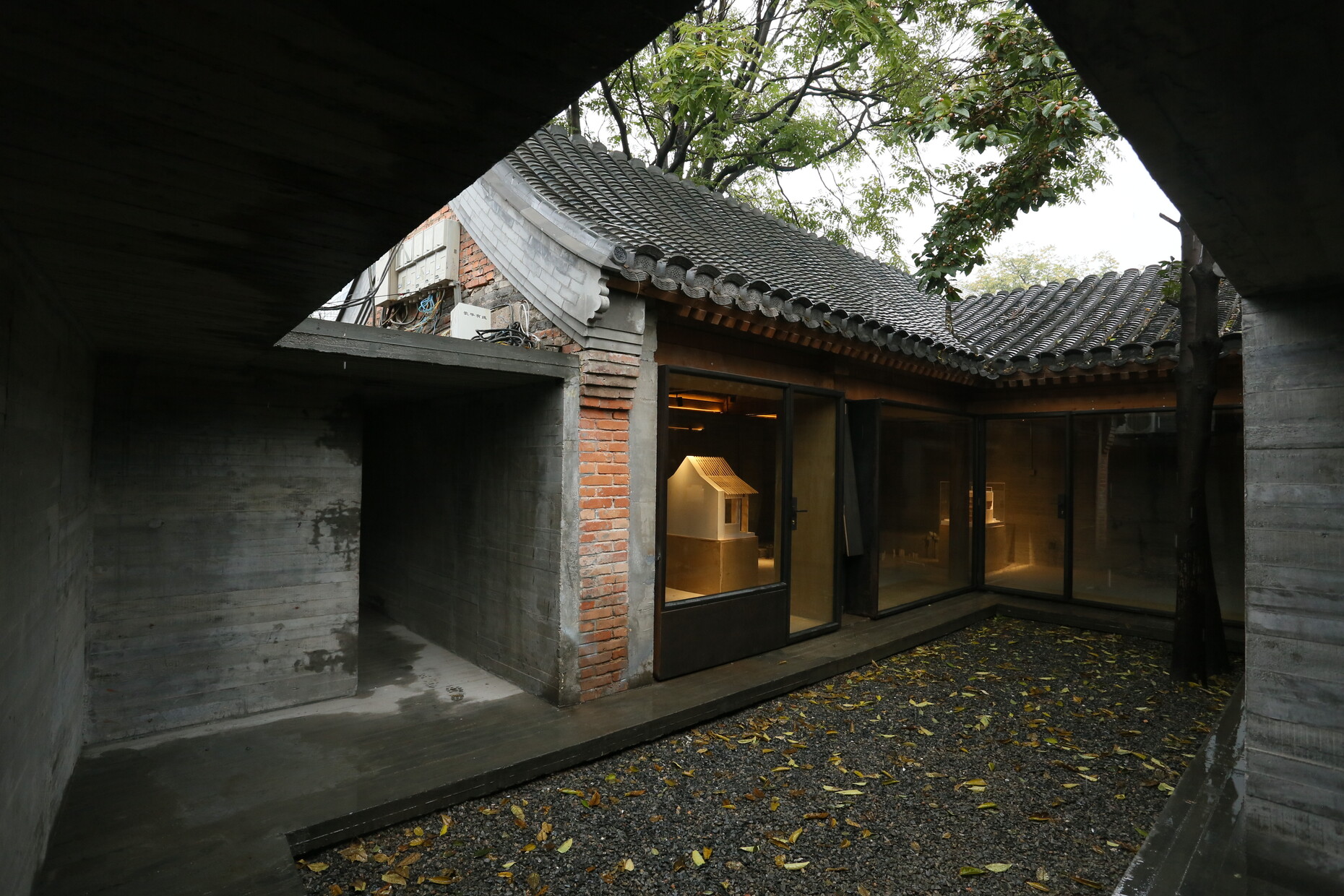 Co Living Courtyard by Zhang Ke, Standardarchitecture, in Baitasi Hutong, Beijing, for the Beijing Design Week 2016