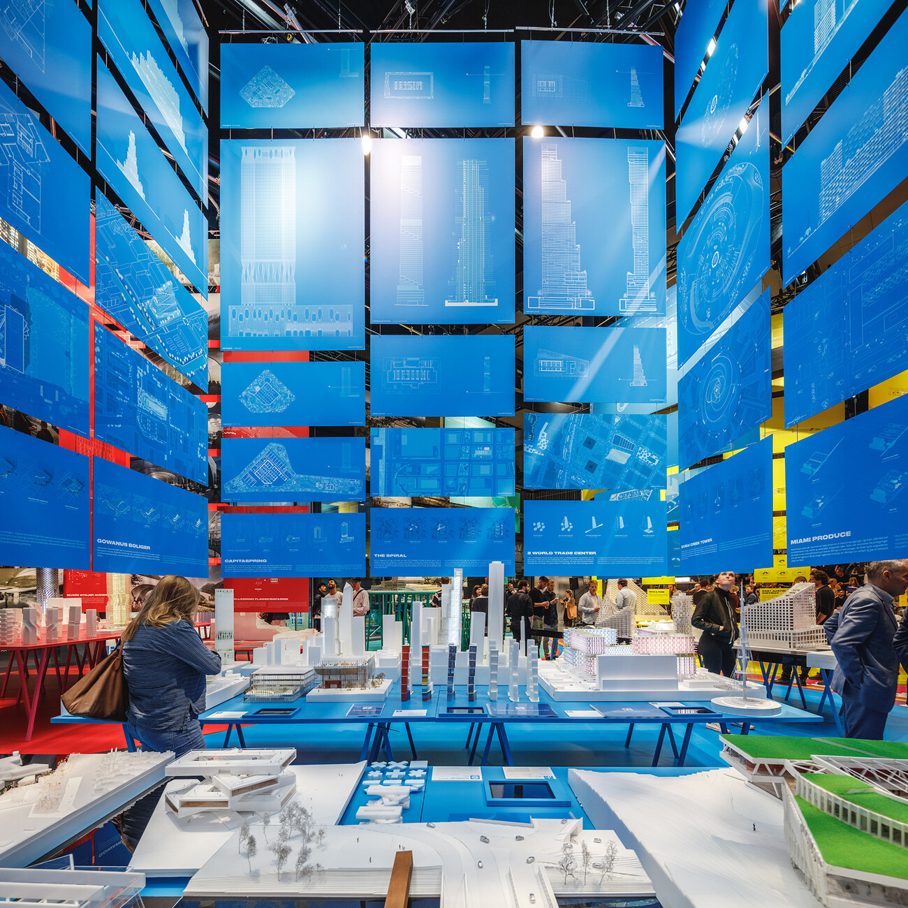 Ausstellungsräume Ausstellung "Formgiving", Werkschau BIG, 2019, Dansk Arkitektur Center, Kopenhagen