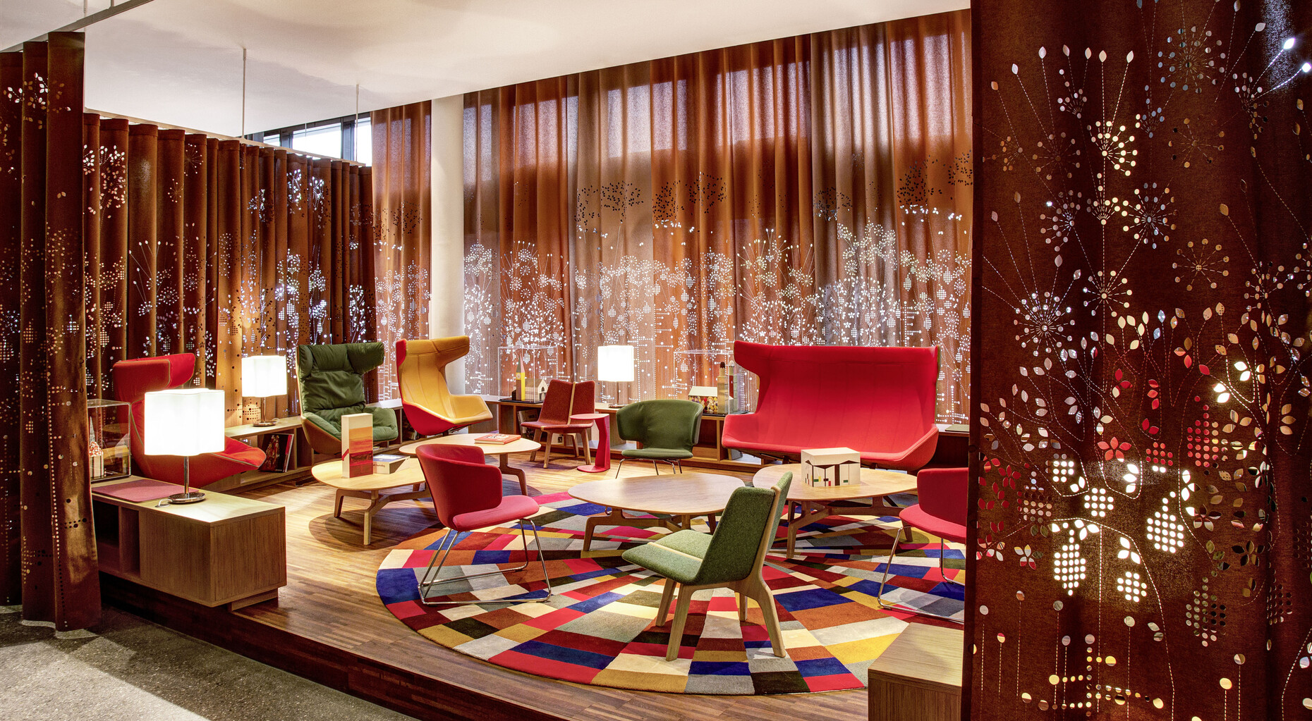 Lounge des 25hours Hotel Zürich West