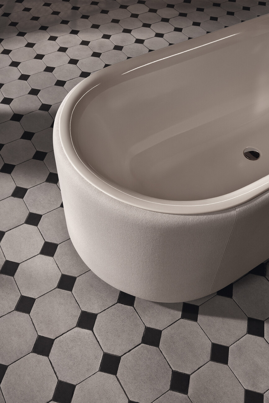 With Fabric: "BetteLux Oval Couture"