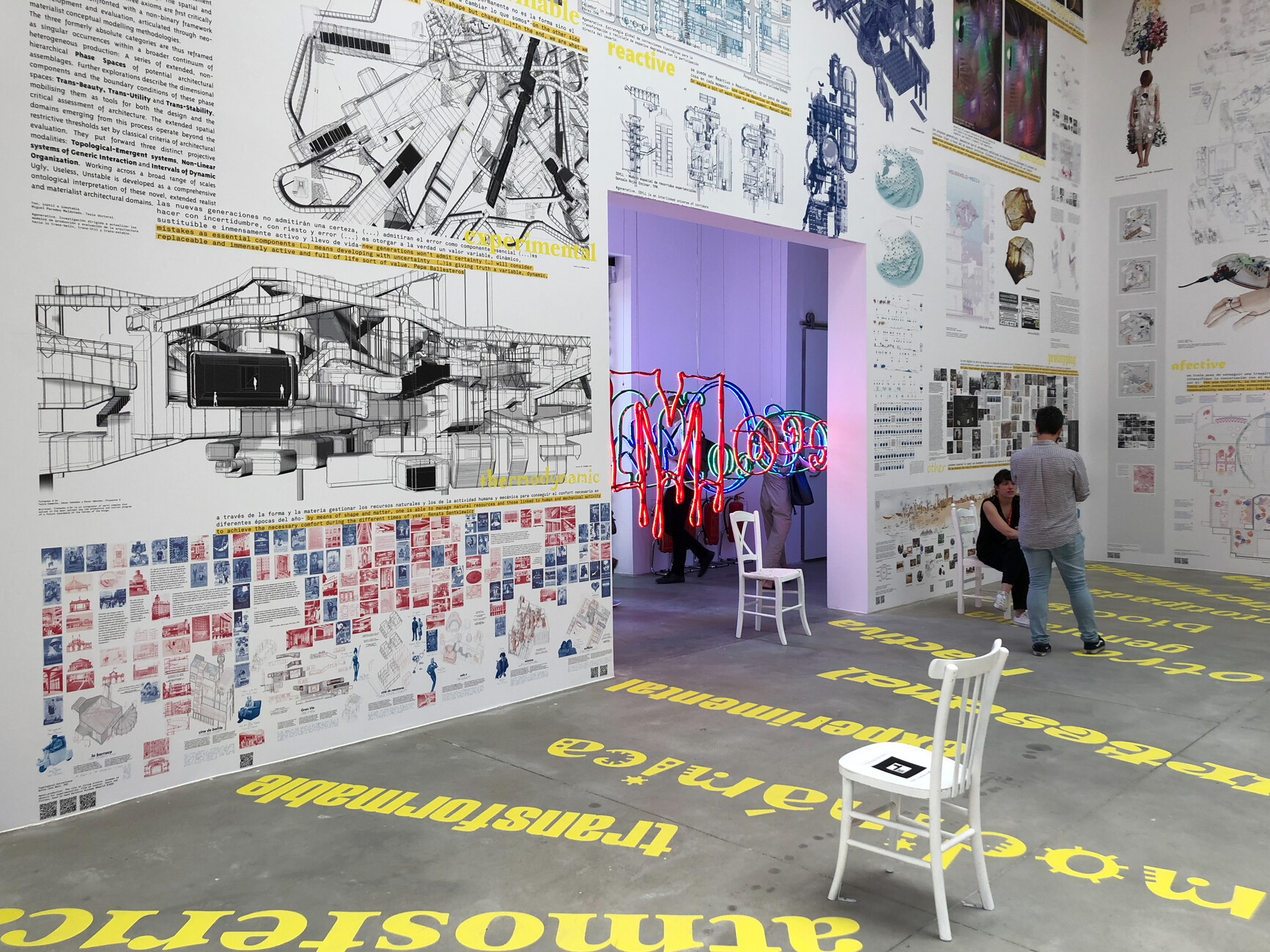 Biennale 2018 Spanish Pavilion Interior Stylepark