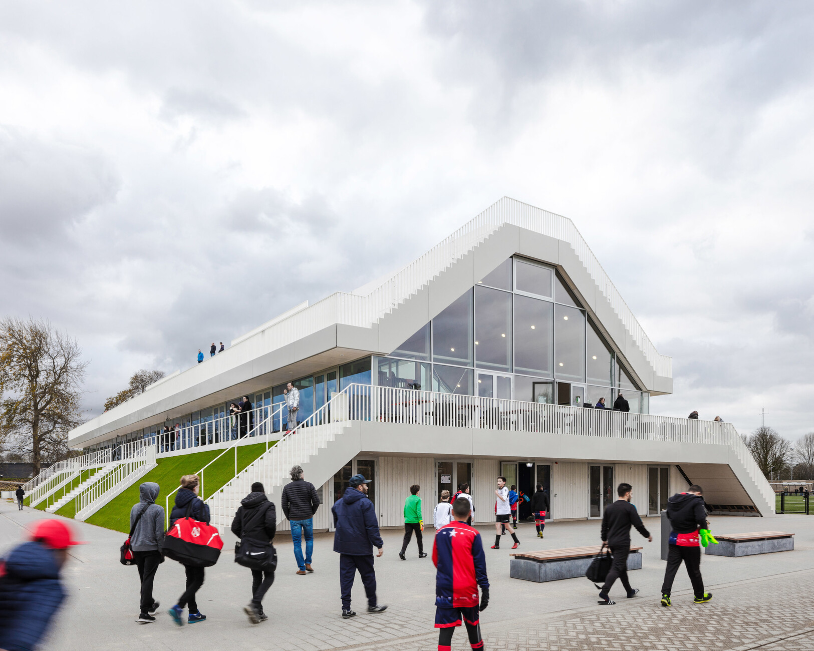 Clubhaus Varkenoord Rotterdam, NL Architects, Stylepark