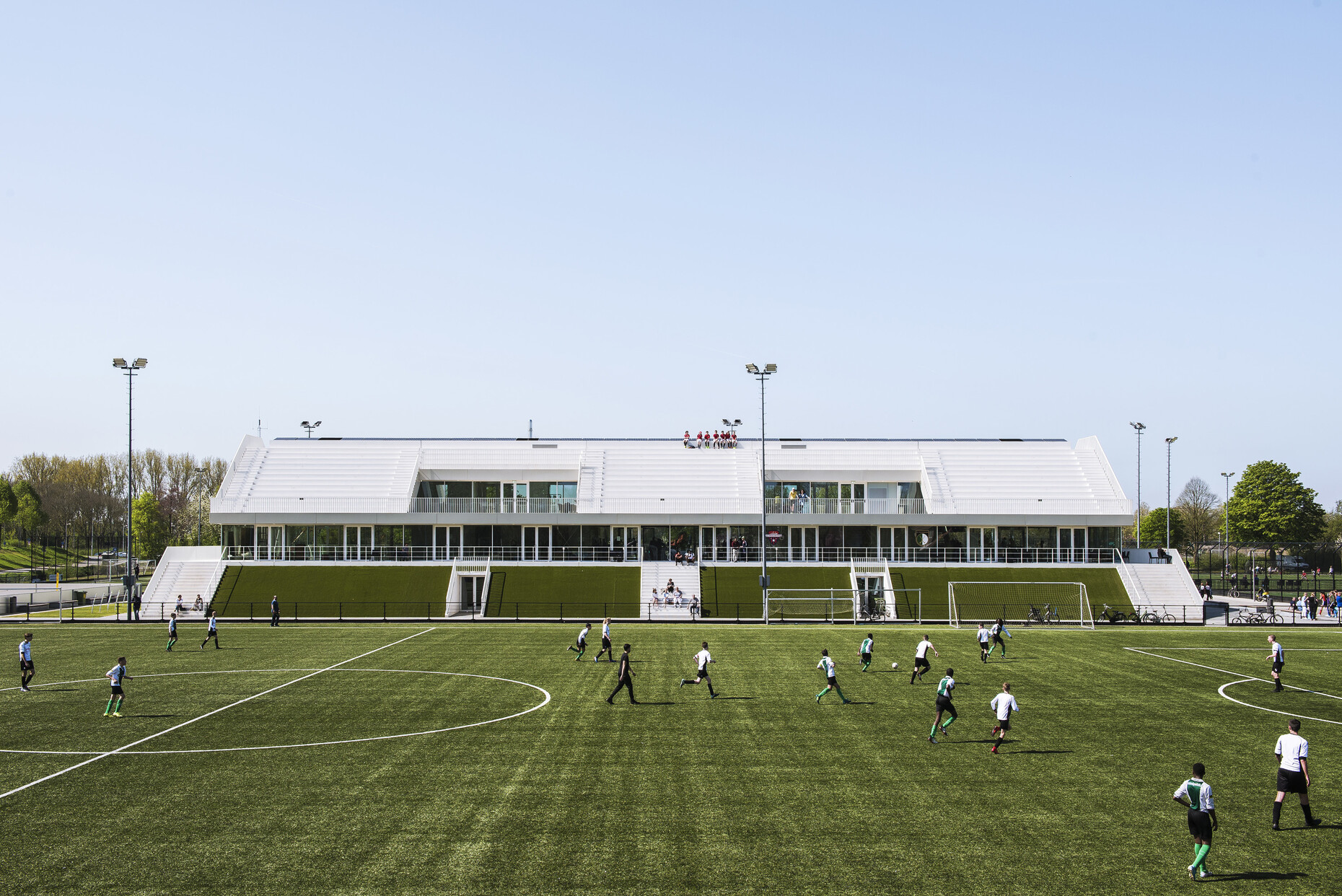 Clubhaus Varkenoord Rotterdam, NL Architects, Stylepark