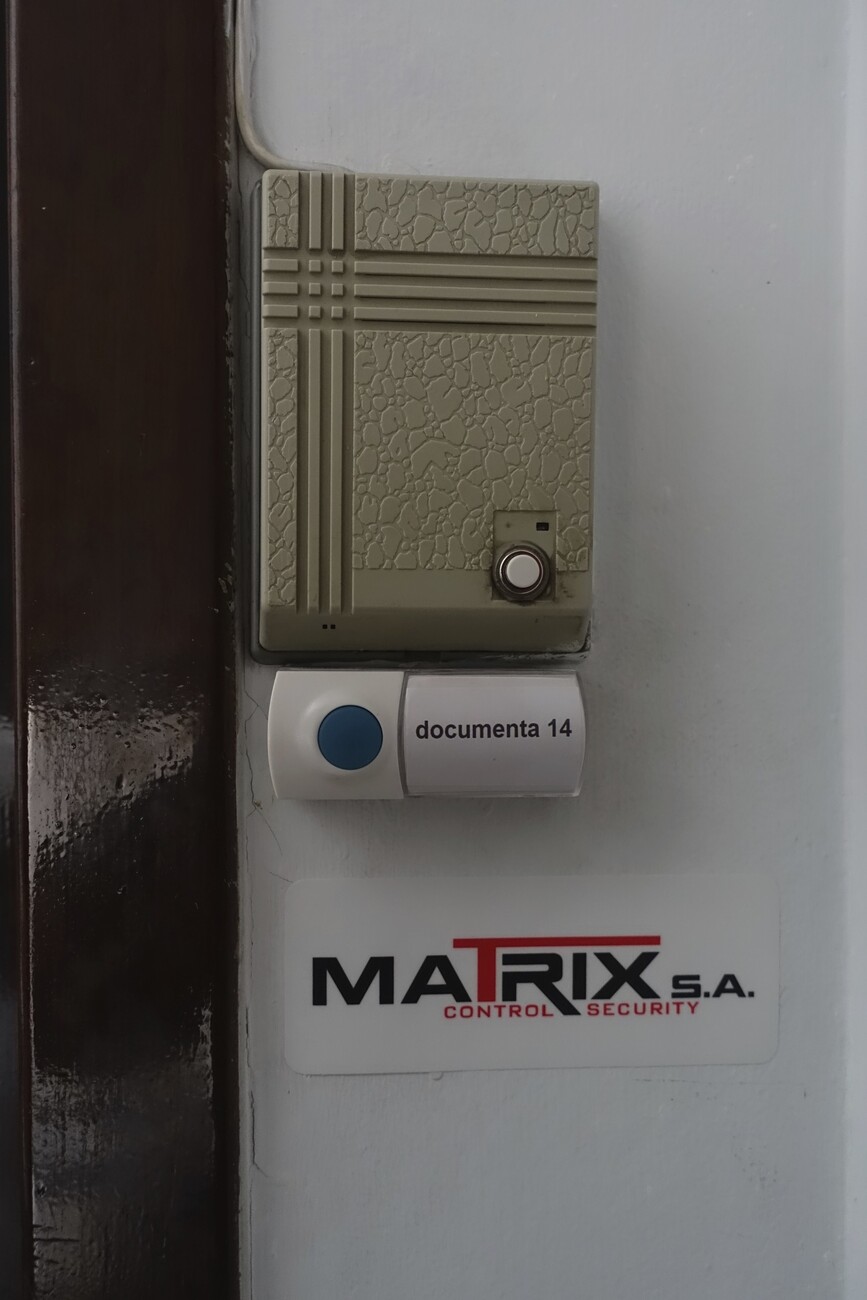 Dokumenta Büro Athen Klingel