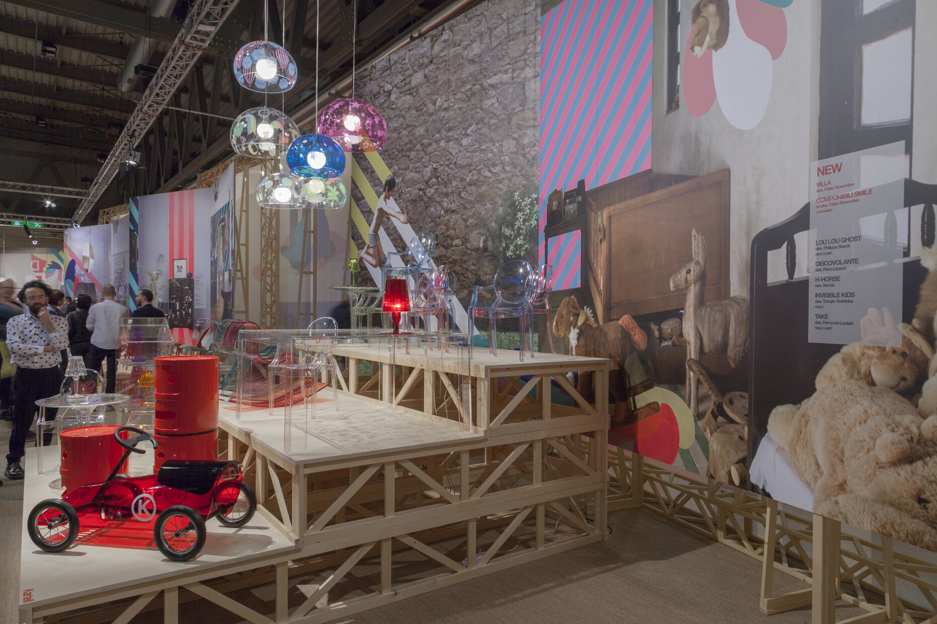 Kartell Stand, salone 2017