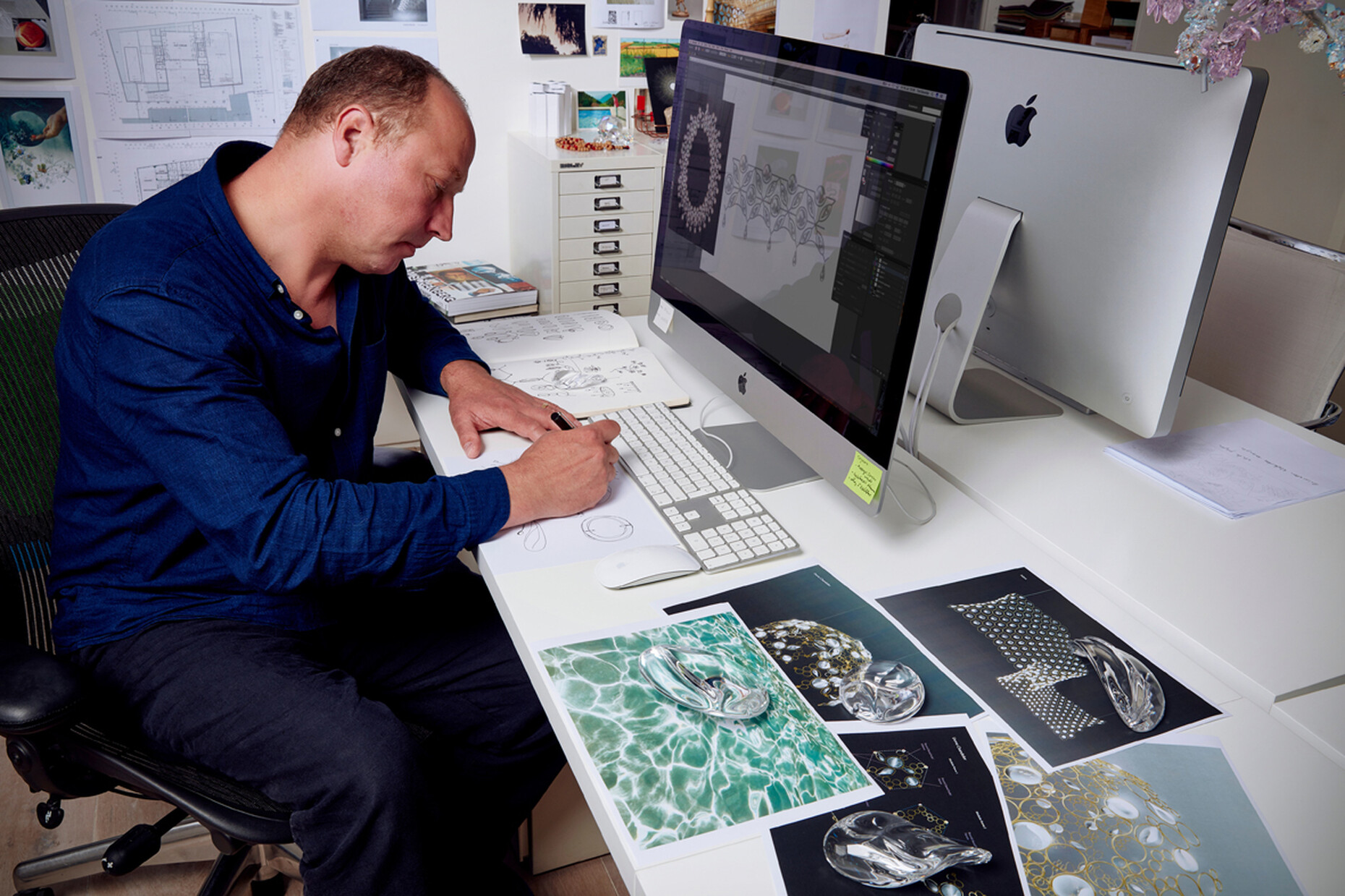 “I think that for Swarovski this collection means an entirely new quality of light,” says Tord Boontje.