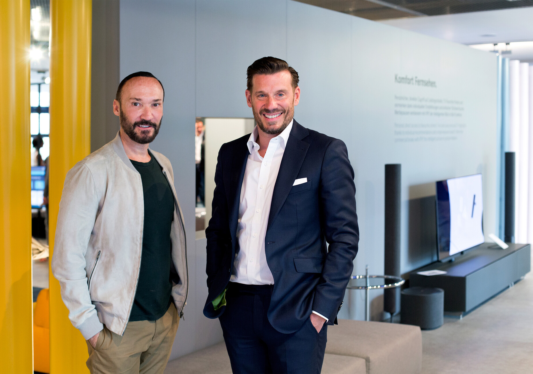 Bodo Sperlein und Mark Hüsges