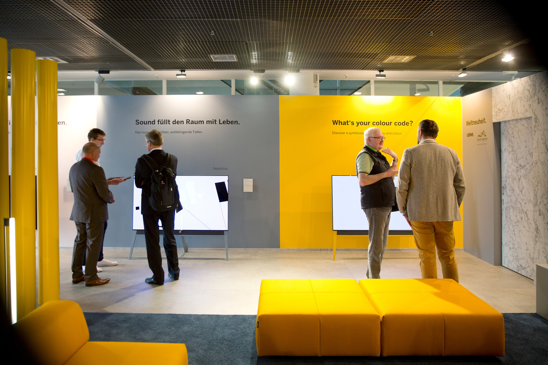 Mark Hüsges, Bodo Sperlein, Loewe, IFA 2018, Stylepark