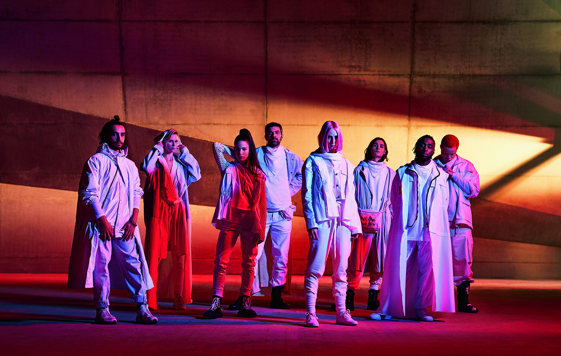 The “Cult of M” by the Belgian manufacturer of architectural high-end lighting was inspired by the style of Japanese subcultures, their symbols and calligraphic characters.