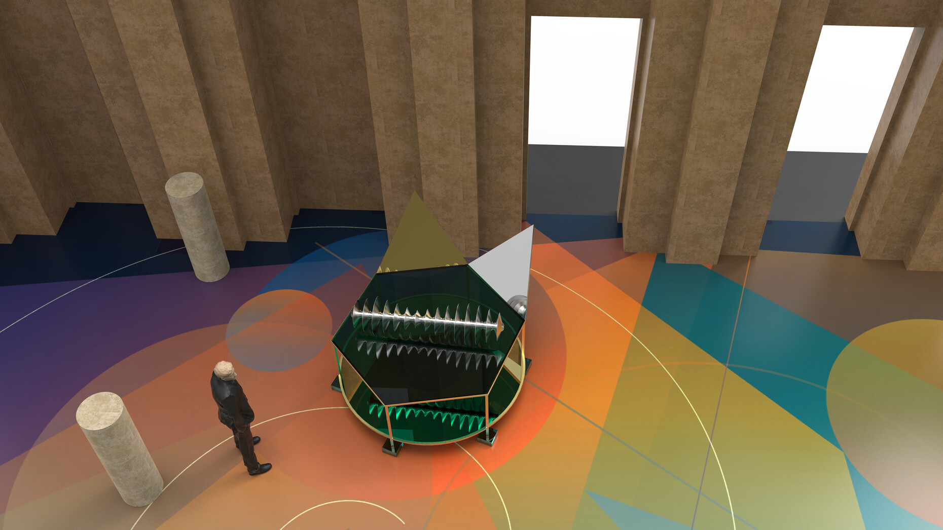 Salone del Mobile 2018 Wonderglass Studiopluz Echo