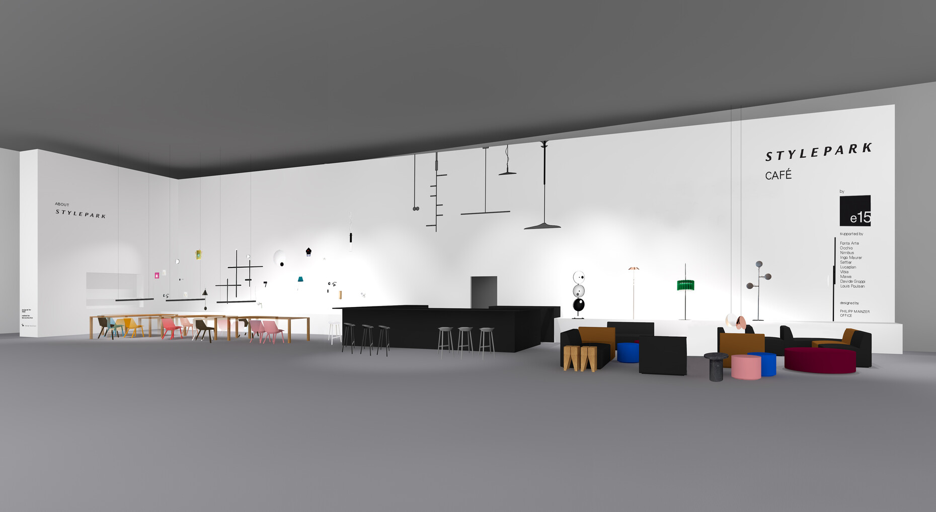 Stylepark Selected Light + Building 2018 Trendspot Design, e15, Philipp Mainzer, Rendering