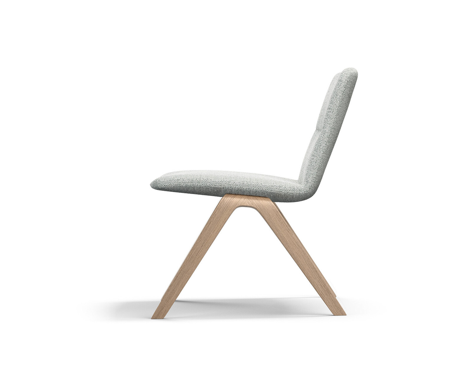 The “A-Lounge” chair designed by Jehs + Laub has a disciplined design and perfectly complements Brunner’s “A-Collection."