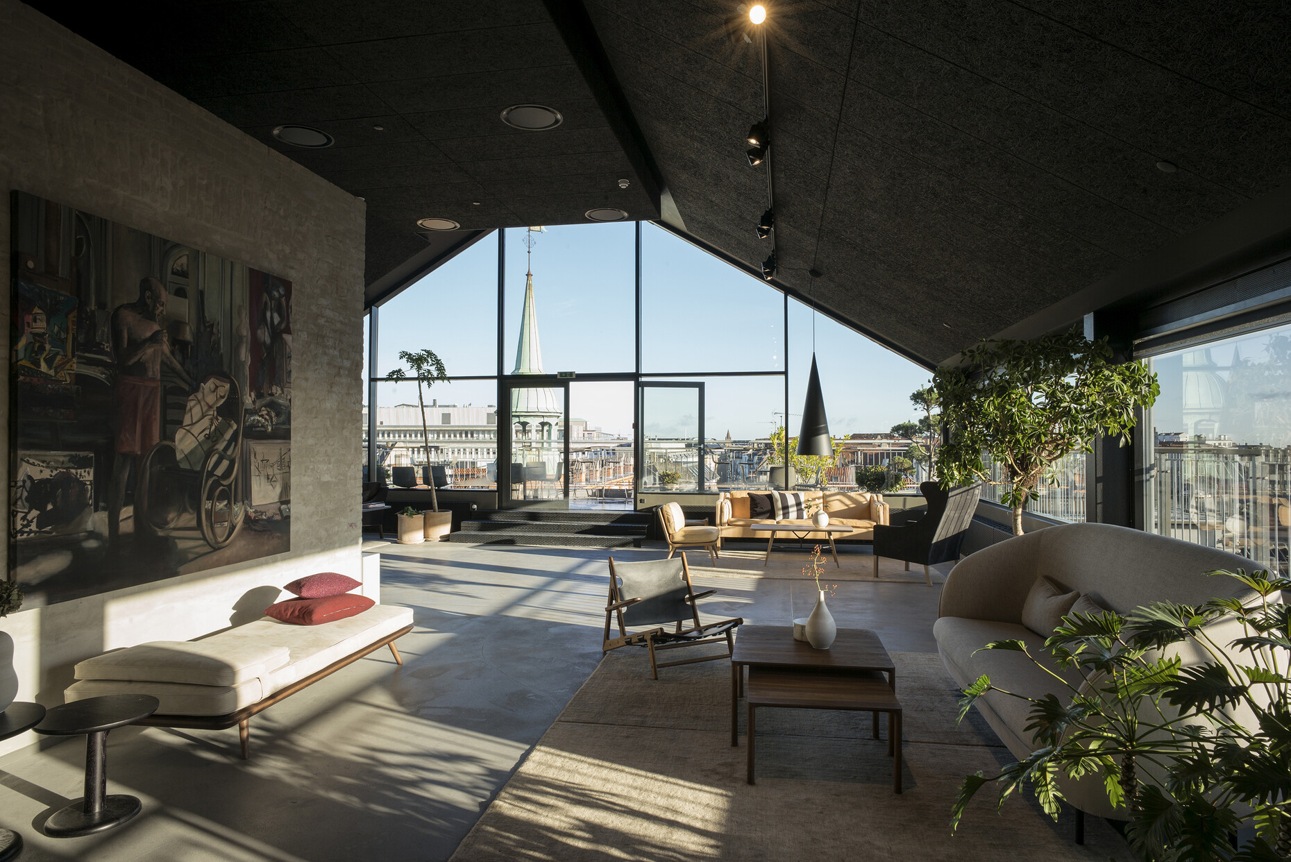 Showroom of the furniture manufacturer Fredericia in Copenhagen by Aarstiderne Arkitekter.