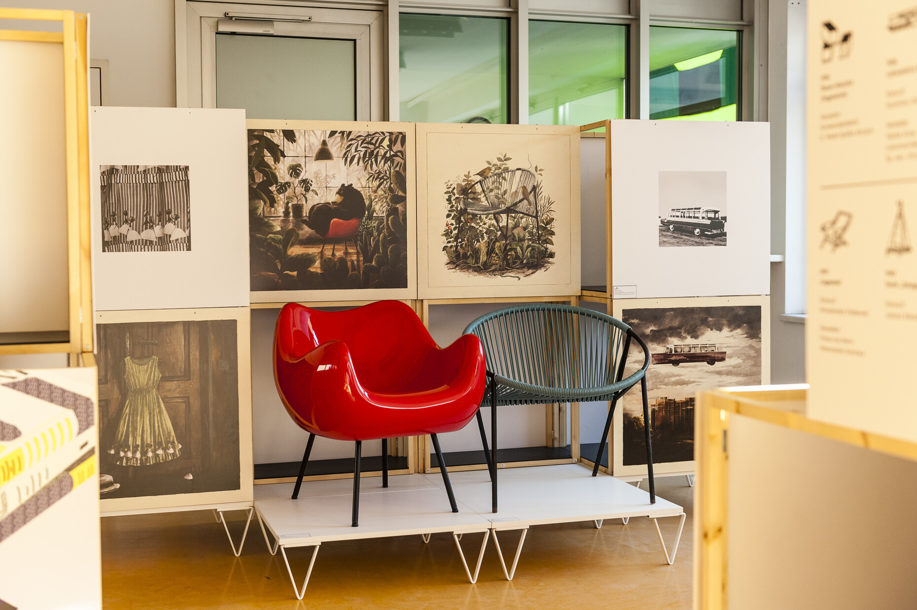 Das Gastland Polen präsentierte sich unter anderem mit der Ausstellung "The ABCs of Polish Design" vom Adam Mickiewicz Institut.