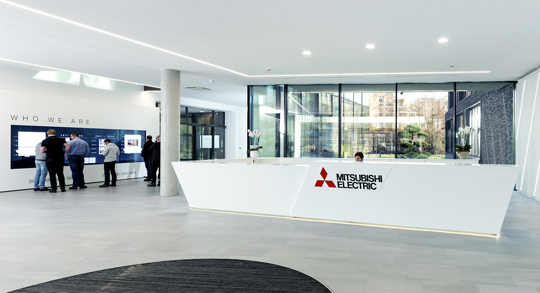 Empfangsbereich Mitsubishi Electric