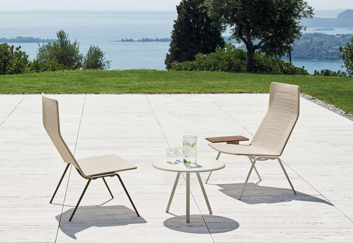 High Back Lounge Armchairs