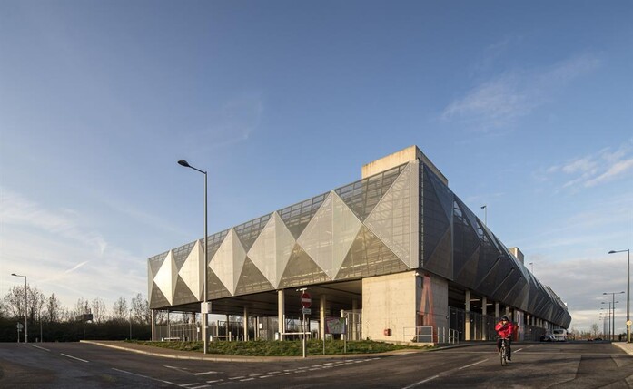 Perforated Facade Multi Story Car Park 2