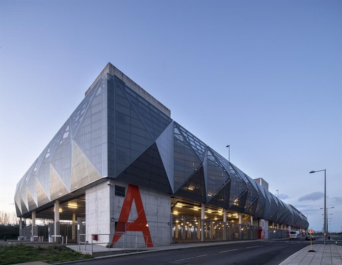 Perforated Facade Multi Story Car Park 4