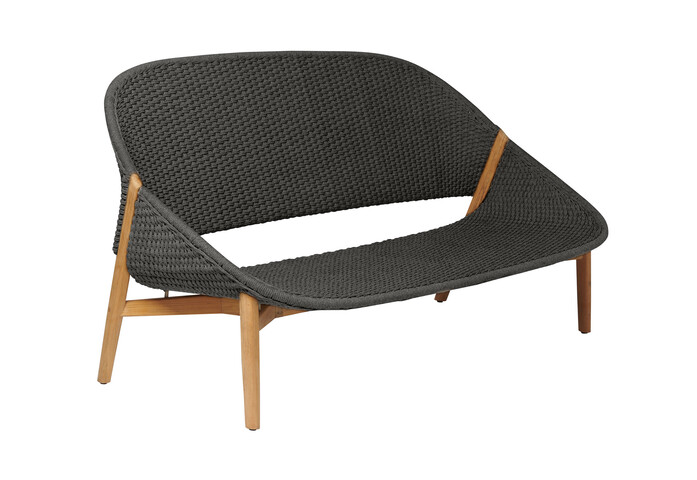 Elio 2 Seat Linen Wenge