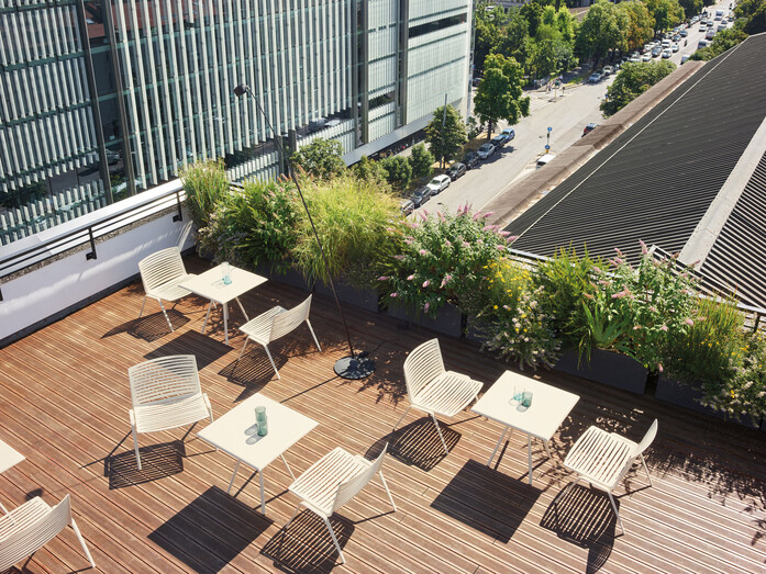 Lounge Armchairs And Contract Tables