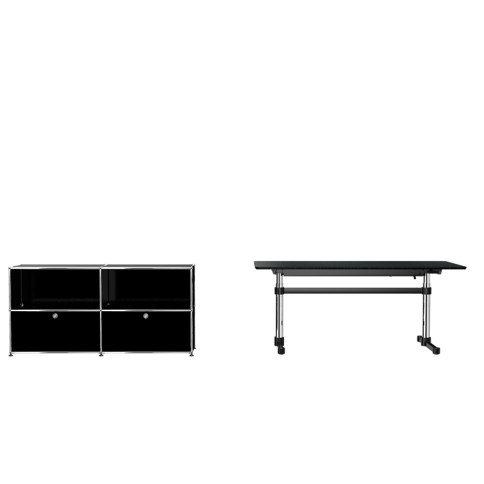 Usm Home Office 01 Graphitschwarz