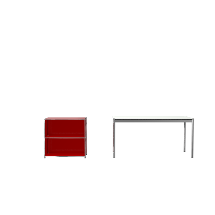 Usm Home Office 02 Rubinrot