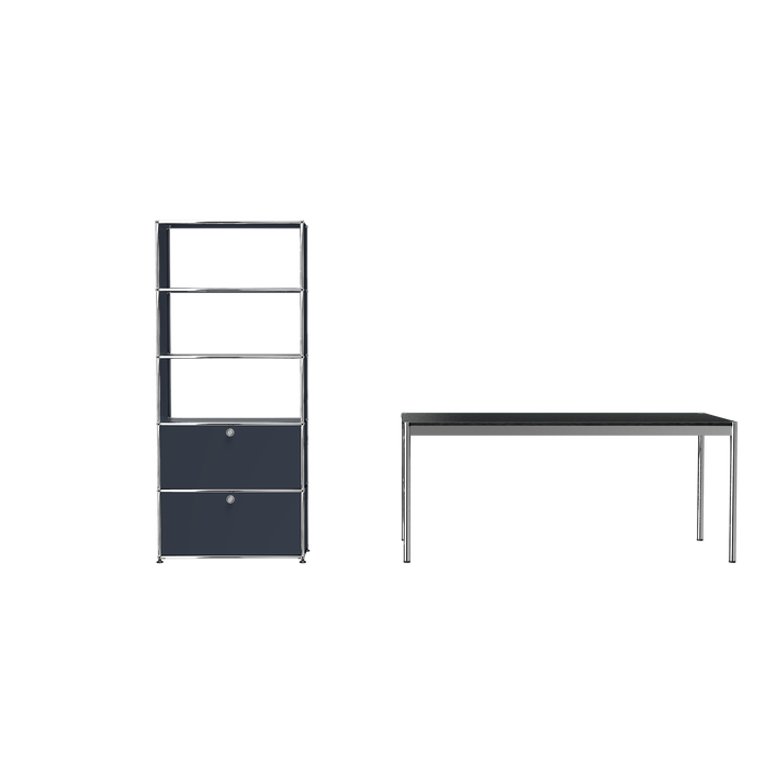 Usm Home Office 04 Anthrazitgrau