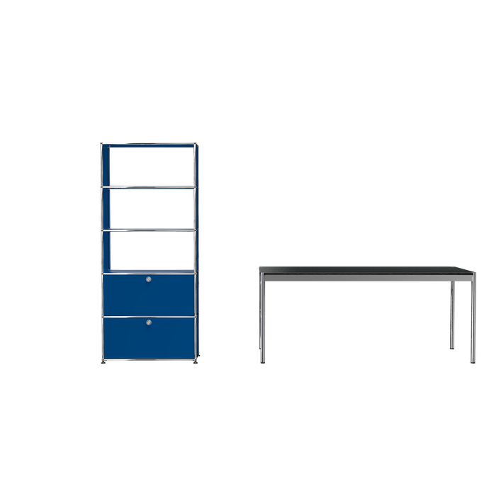 Usm Home Office 04 Enzianblau