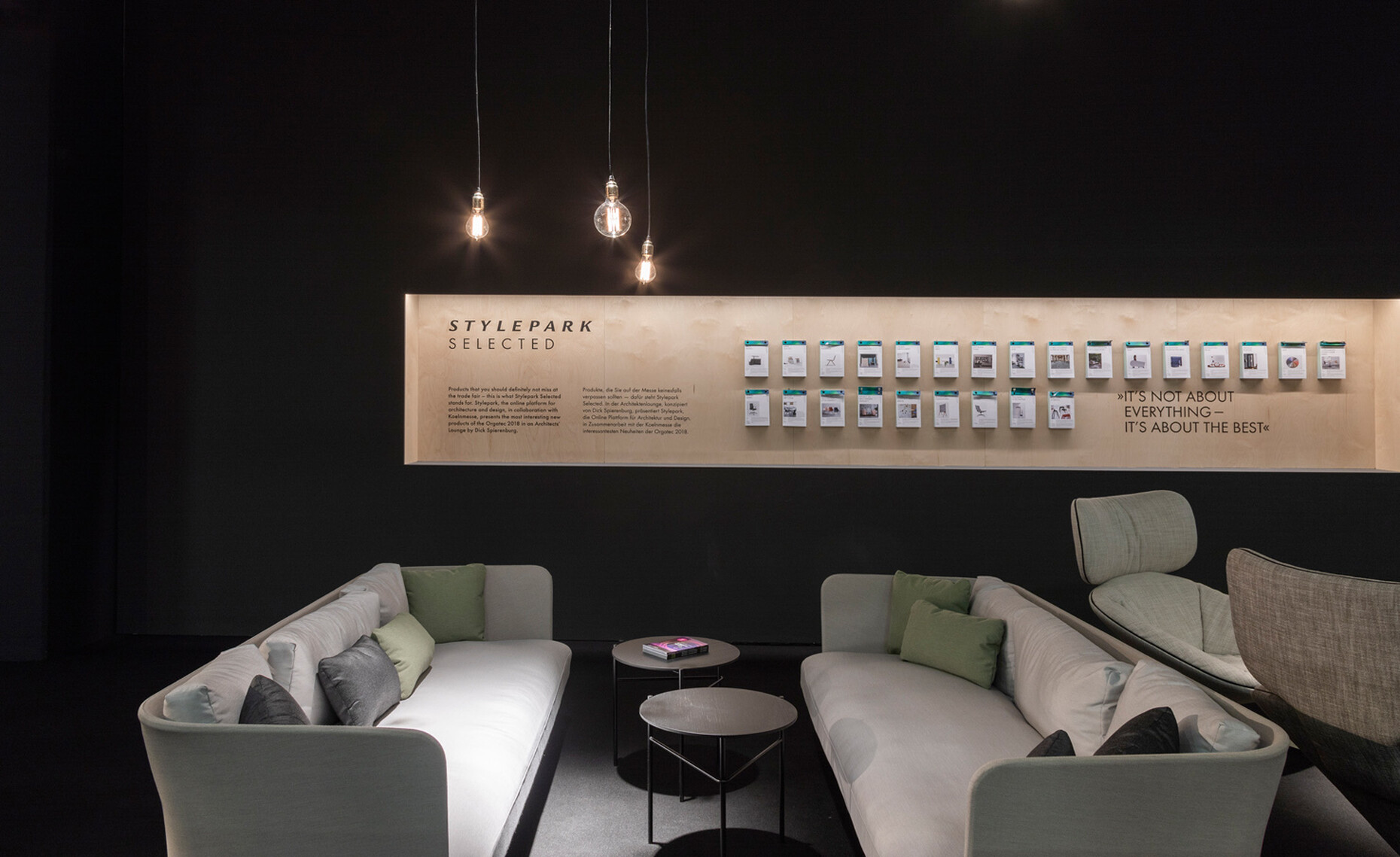 Stylepark, Orgatec, Architects Lounge